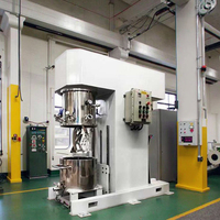 Mélangeur de pâte polymère industrielle pour batteries, pâte à souder, composés de caoutchouc et de plastique, machine de mélange de polymères thermodurcissables pour composites