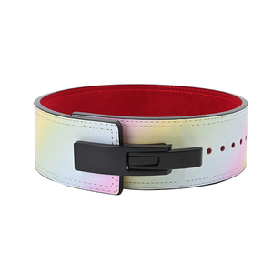 Custom Logo Fitness Waist <b>Belt</b> for Men 10 MM Camo Cowhide Material Powerlifting Weightlifting Lever Weight Lifting Back Support - Product Image 6
