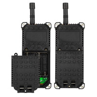 FSK AC380V 8 boutons 433MHz émetteur et récepteur de Code d'apprentissage sans fil universel télécommande industrielle pour grue