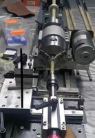 Tour à double mandrin pour redresser les queues/Machine à réparer les poteaux de billard