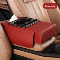 Rehausseur de Boîte d'Accoudoir de Voiture Universel pour Véhicule, Coussin de Protection Central Multifonctionnel pour Coudière avec Rangement ZH-26513 Ajustement Standard