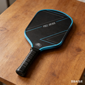 Pala de Pickleball Profesional Aprobada por la USAPA, Portátil, sin Bordes, 16 mm de Grosor, Termoformada, de Grafito Élite T700 y Fibra de Carbono - Product Image 1