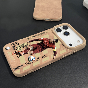 <span class=keywords><strong>Coque</strong></span> de téléphone <span class=keywords><strong>personnalisée</strong></span> style rétro en PU pour superstar du football, compatible avec <span class=keywords><strong>iPhone</strong></span> 17 16 15 14 13 12 <span class=keywords><strong>11</strong></span> Pro Max - Product Image 4