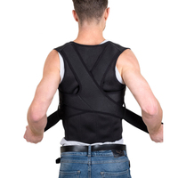 Correcteur de posture réglable de haute qualité pour les épaules, avec soutien dorsal et ceinture élastique de protection professionnelle – Vente en gros