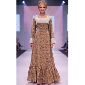 Women African Style Luxury Floral Print Viscose Maxi <b>Dress</b> Spring/Winter Summer Regular Fit Long Bishop Sleeve Lace Ethnic - Product Image 1