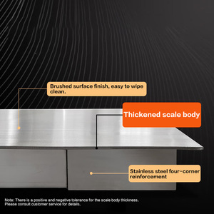 산업용 전자 지능형 가축 저울 울타리 돼지 소 무게 측정용 LCD/LED OEM/ODM 맞춤형 5000kg 용량 - Product Image 2
