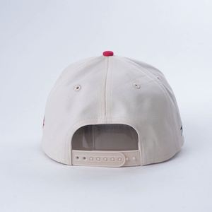Gorra de Béisbol con Personalización, Logotipo Bordado en 3D, Diseño de Hojas en Dos Tonos, Ajustable, de 5 Paneles, para Exteriores - Product Image 5