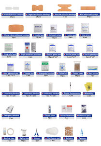 Nouvelle trousse de premiers secours d'urgence pour le camping et la randonnée en montagne avec désinfection pour les aventures en plein air - Product Image 5