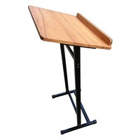 Bureau élévateur à hauteur réglable et à angle