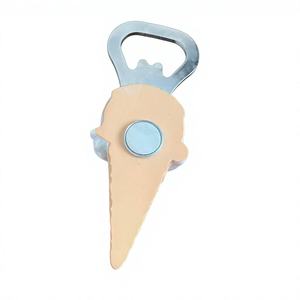 Creative Animal Design Egg Tart Ice Cream Fridge Magnets with Bottle Opener-Eco-Friendly Resin Durable & Handmade - Product Image 4