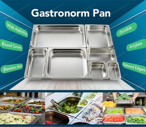 Bandeja OEM GN, contenedor de exhibición de postres de tamaño 1/1, opciones de espesor personalizables - Product Image 3