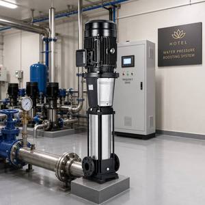 Pompe surpresseur verticale multi-étages CDL pour l'augmentation de la pression de l'eau du robinet, usage domestique et commercial, vente en gros d'usine CDL-CDF - Product Image 4