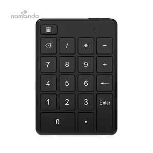 Alas nomor Keypad angka nirkabel untuk laptop komputer Desktop kantor Aksesori akuntansi keuangan untuk bisnis