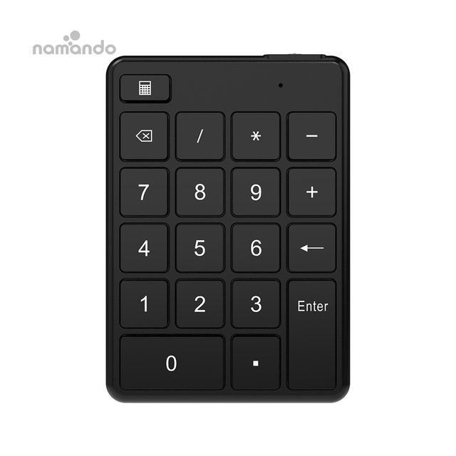 Wireless Numpad Numeric Keypad Number Pad for Laptops Computer Desktop Office Accessories Financial Accounting for Business