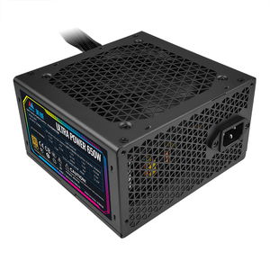 Alimentation électrique ATX pour jeux vidéo à haute efficacité stable 650W 80Plus Gold, tension complète, pour PC, alimentations 600W, PSU 80PULS - Product Image 2