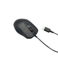 Desain Baru Murah Klasik USB Kabel USB Mouse Optik Mini Tombol 4D 1000dpi PC/Laptop Penggunaan Kedua Tangan M-014F