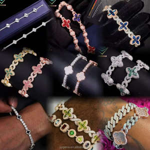 Bracciali Yu Ying in Argento 925 con Diamanti VVS per Donne, Gioielli Raffinati, Bracciali in <span class=keywords><strong>Moissanite</strong></span> - Product Image 5