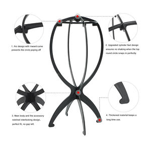 ที่ใส่<span class=keywords><strong>วิก</strong></span>ผมแบบสั้นแบบพับได้เ<span class=keywords><strong>ค</strong></span>รื่องเป่าวิกผมและหมวกสำหรับ<span class=keywords><strong>ร้าน</strong></span>ตัดผม - Product Image 3