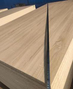 Chất lượng cao 4*8 12mm 15mm 18mm 25mm đồ nội thất lớp melamine phải đối mặt với nhiều lớp thương mại ván dăm ván mDP Hội Đồng Quản Trị - Product Image 5