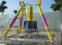 Mini parc d'attractions à thème de la randonnée, amusement en plein air, pendule
