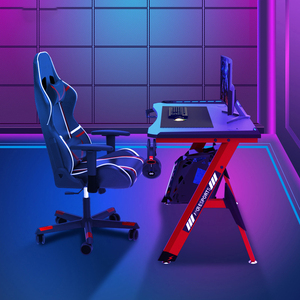 Venta al por mayor <span class=keywords><strong>precio</strong></span> barato venta en línea marco <span class=keywords><strong>de</strong></span> acero PC <span class=keywords><strong>Gamer</strong></span> ordenador ergonómico Gaming <span class=keywords><strong>mesa</strong></span> <span class=keywords><strong>de</strong></span> escritorio - Product Image 2