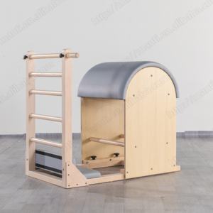 Équipement commercial, barres d'escalier <span class=keywords><strong>en</strong></span> <span class=keywords><strong>bois</strong></span> de chêne, adaptées aux studios de yoga et de Pilates, vente de liquidation - Product Image 2