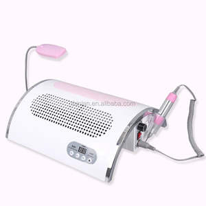 3 дизайн ногтей Вентилятор салон всасывания пылесборник Пылесосы для автомобиля ногтей пылесборник + УФ LED ногтей сушилка лампа - Product Image 1