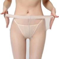 Jingwen OEM Calcetines Factory Wholesale Black Silk Ultra-Thin T-Level Bikini Butterfly Summer Fun Pantyhose