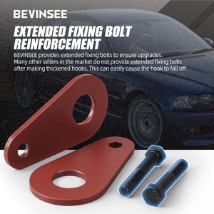 BEVINSEE Kit kait derek bawah tugas berat, untuk BMW E36 E46 318i 325i 325xi 328i Z3 - Product Image 5