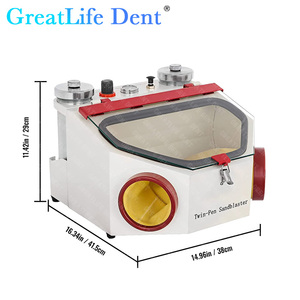 Greatlife Dent Dental Lab Double Pen Sandblaster, équipement de sablage durable pour le traitement par les techniciens dentaires - Product Image 6