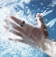 Bague Intelligente Personnalisée pour iOS/Android, Étanche, Suivi d'Activité Électronique, pour le Sport, le Sommeil et la Santé, Contrôle par Application, IA Intelligente