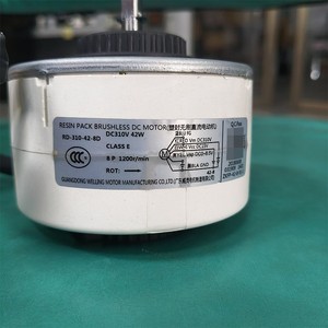 มอเตอร์ดีซีไร้แปรงถ่านเรซิ่นแพ็ค รุ่น RD-310-42-8D แรงดันไฟฟ้า 310V กำลังไฟ 42W คลาส E 8P 1200 รอบต่อนาที สำหรับอะไหล่เครื่องปรับอากาศ - Product Image 1