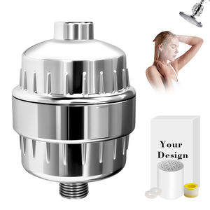 Pommeau de douche purificateur d'eau à charbon actif, remplaçable et amovible, pour éliminer le chlore et les mauvaises odeurs, pour usage domestique - Product Image 1