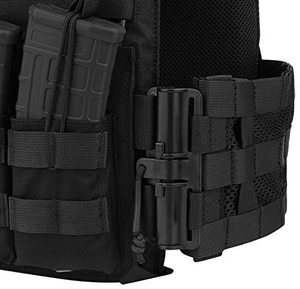 BSCI Pabrik <span class=keywords><strong>Molle</strong></span> Sisi Sabuk Cummerbund Cepat Fit Tunggal Titik Perakitan Rompi Taktis Rilis Cepat Gesper Set - Product Image 2