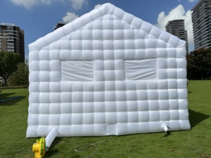 Bán chạy nhất thương mại <span class=keywords><strong>Inflatable</strong></span> chiếu sáng ảnh gian hàng Lều lớn màu trắng <span class=keywords><strong>Inflatable</strong></span> <span class=keywords><strong>Cube</strong></span> lều cho bên triển lãm sự kiện - Product Image 4