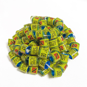 Colorful Name Phone Serial Number Bird <strong>Ring</strong> Aluminium Custom Carrier Homing <strong>Racing</strong> <strong>Pigeon</strong> Foot Bands <strong>Pigeon</strong> <strong>Rings</strong> - Product Image 2
