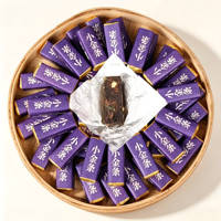 Mini barre d'or de Pu'er fermenté premium au riz glutineux vieilli 7g, thé Shu Pu Erh fermenté en portion individuelle, thé noir portable en portion individuelle