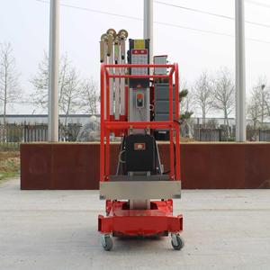 Toptan için ofis binası bakım için yeni kaldırma platformu taşınabilir tek direk dikey asansör - Product Image 4