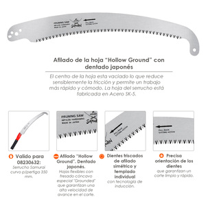 Cuchilla de Repuesto para Sierra Samurai PCH 350 LH - Product Image 5