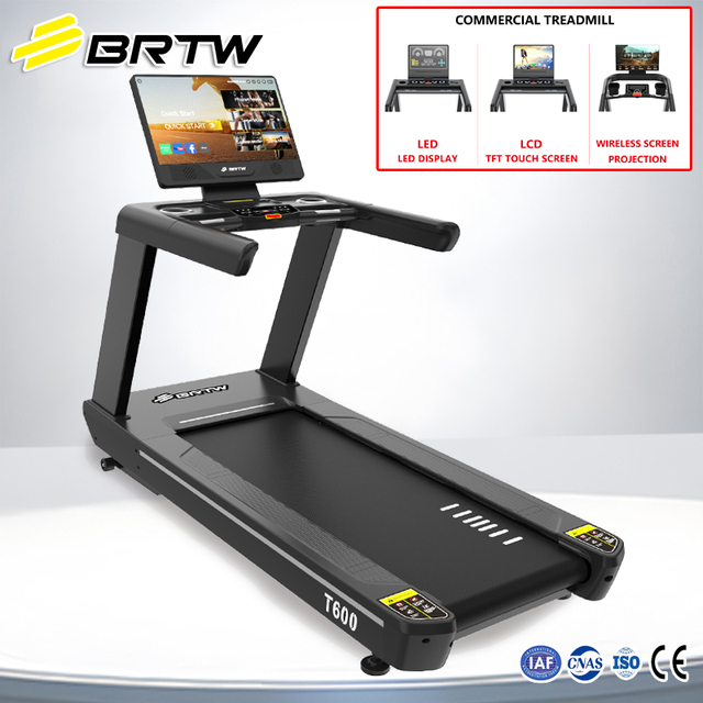 2025 New Professional Heavy Duty for Commercial Treadmill With LCD Screen  Fitness Equipment