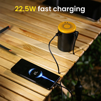Chargeur portable ultra fin avec câbles intégrés, batterie externe de poche 10000 mAh