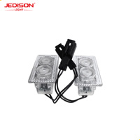 Lumière de bienvenue pour voiture, projecteur de logo pour portière, lampe décorative universelle 12V pour portière de voiture