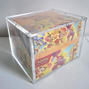 Estuche Acrílico Transparente de Alta Calidad SHP para Exhibición de Cartas Coleccionables de Pokémon: Scarlet&Violet - Paldean Fates Mini Tins <span class=keywords><strong>Flamigo</strong></span> - Product Image 1