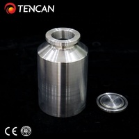 Tencan économique 500ml 1L 2L 3L pot de moulin de laboratoire broyeur à boulets en acier pot de meulage 5L 10L 15L 20L 304 pot de moulin à rouleaux en acier inoxydable