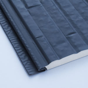 Revestimiento de metal de acero negro de 7 pies de largo, cubierta exterior fuerte y duradera para proyectos de construcción modernos - Product Image 4