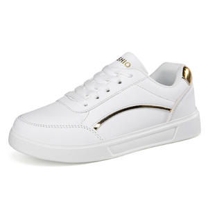 Nouvelle arrivée en gros étudiant blanc plate-forme chaussures fond épais augmenter conseil chaussures pour femmes nouveau Style 2024 - Product Image 6