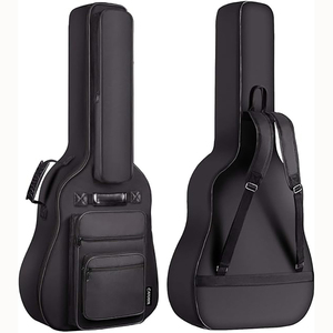 กระเป๋าใส่กีตาร์อะคูสติกกันน้ำขนาดใหญ่ OEM เสริมแรงกระเป๋าใส่กีตาร์เบส - Product Image 1