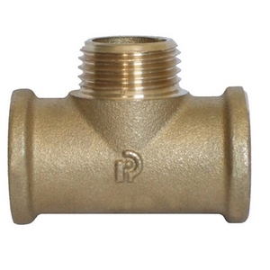 Raccordo in ottone TEE FMF da 3/4 di pollice per collegamento tubi - Product Image 1