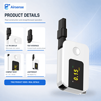 Mini éthylotest numérique pour voiture, analyseur d'alcool respiratoire à réponse rapide, rechargeable