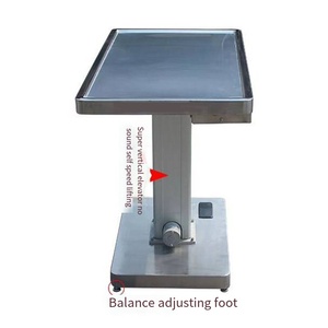 Mesa de Tratamiento Veterinario EUR VET, Mesa de Exploración de Acero Inoxidable con Báscula Integrada, Equipo Veterinario - Product Image 6